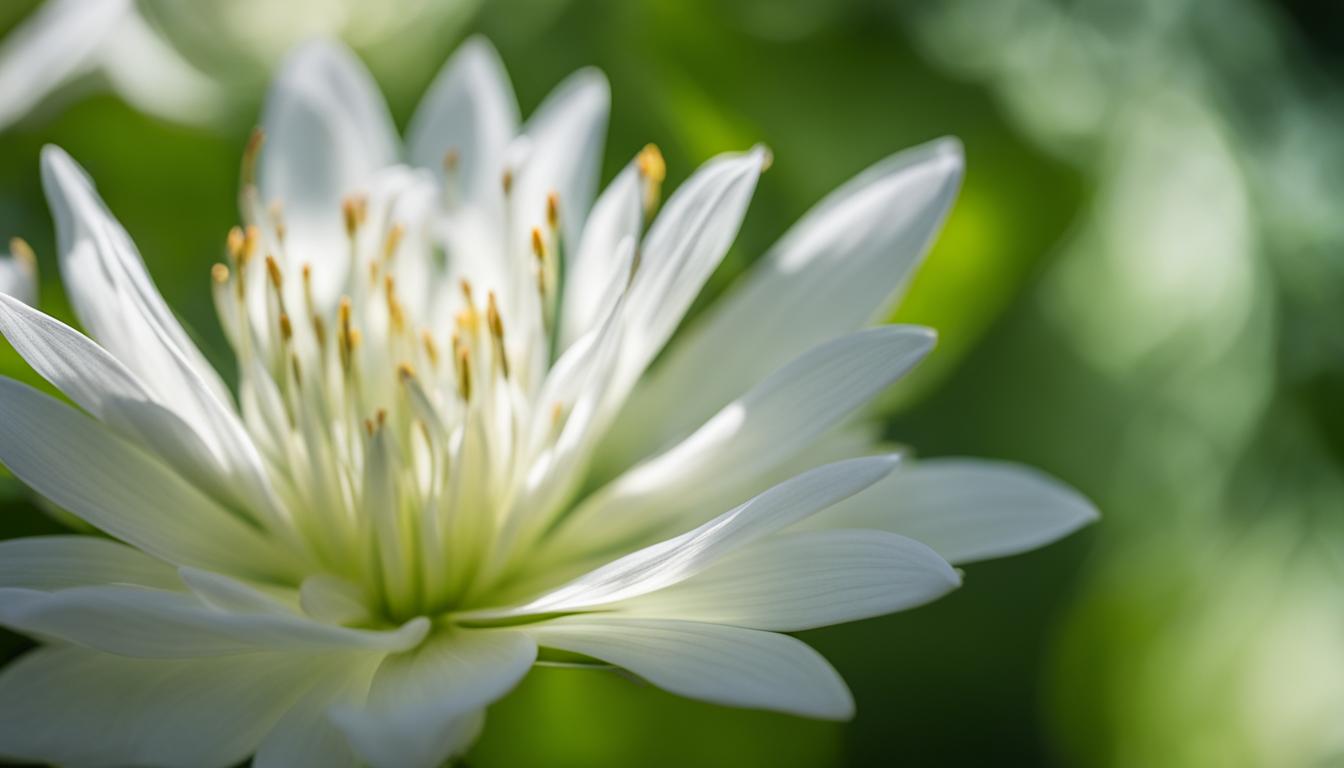 bunga varigata putih