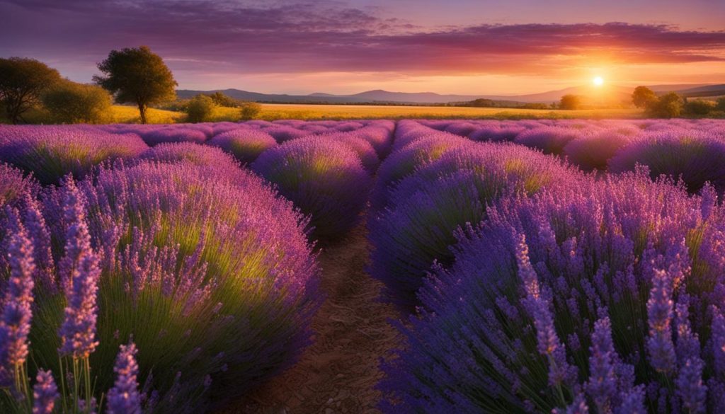 inspirasi kreatif dengan bunga lavender